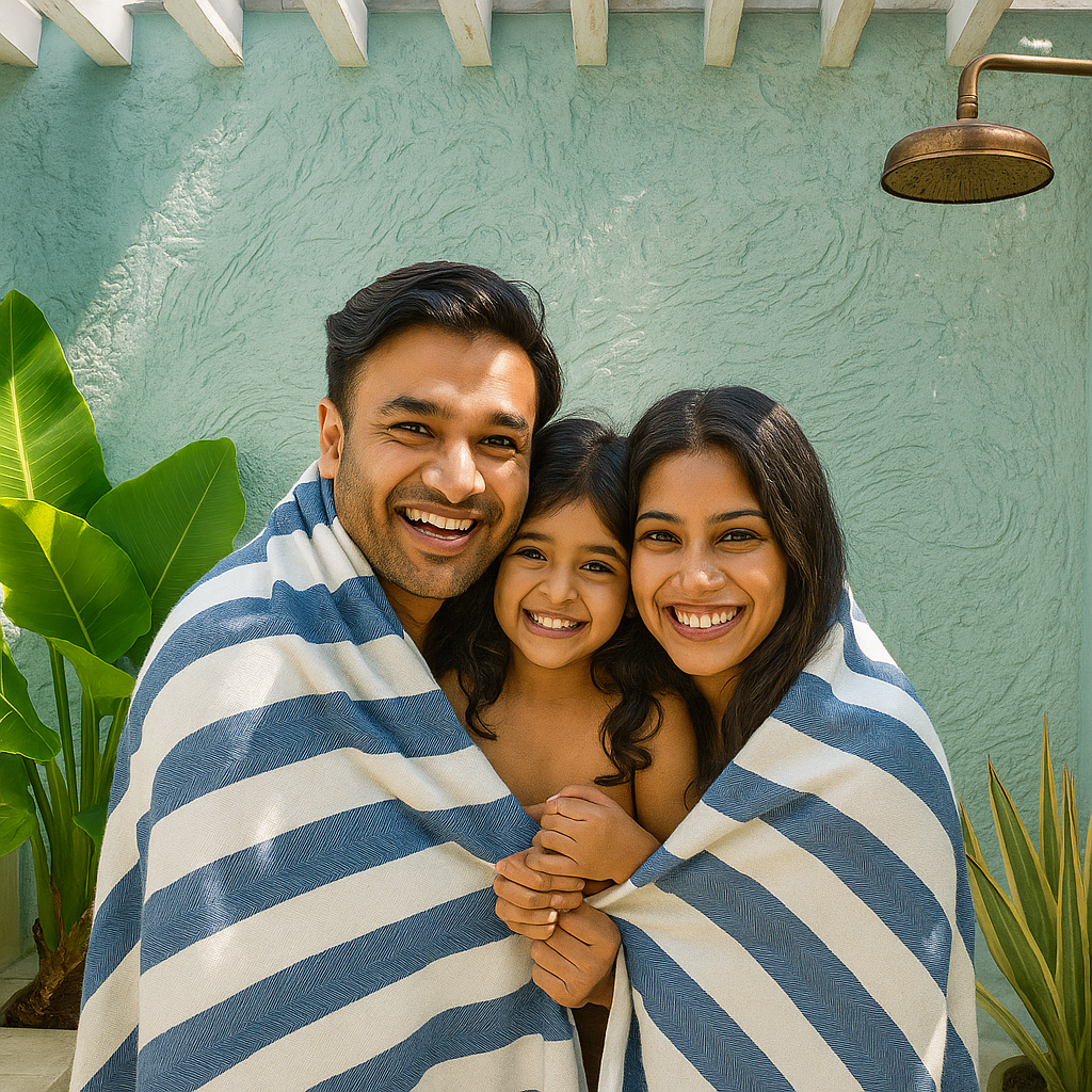 Bamboo Bath Towels | Lightweight & Antibacterial  | Ultra-Soft & Travel-Friendly