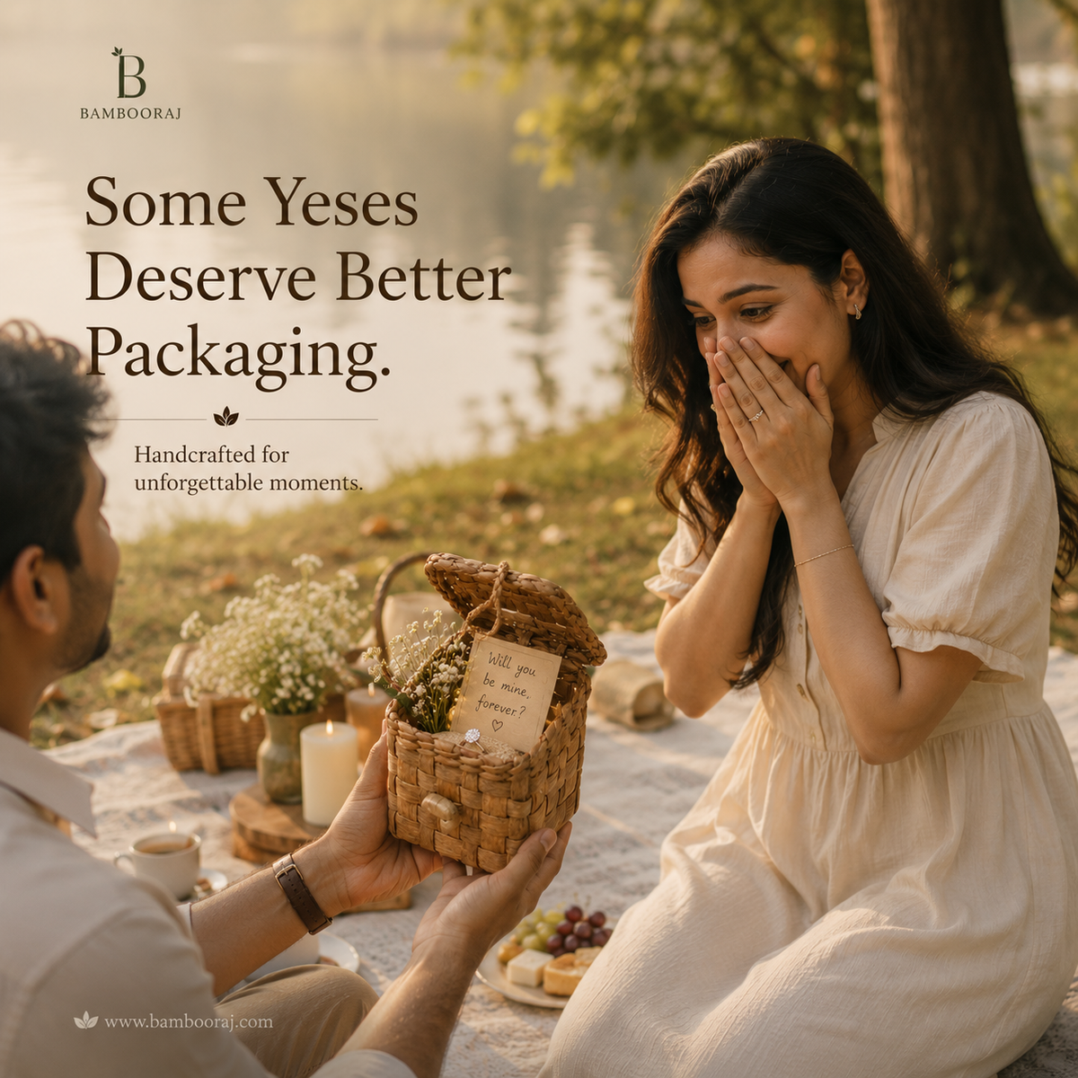 Mini Hamper Box | Sustainable Gift Box | Eco-Friendly Multipurpose Box