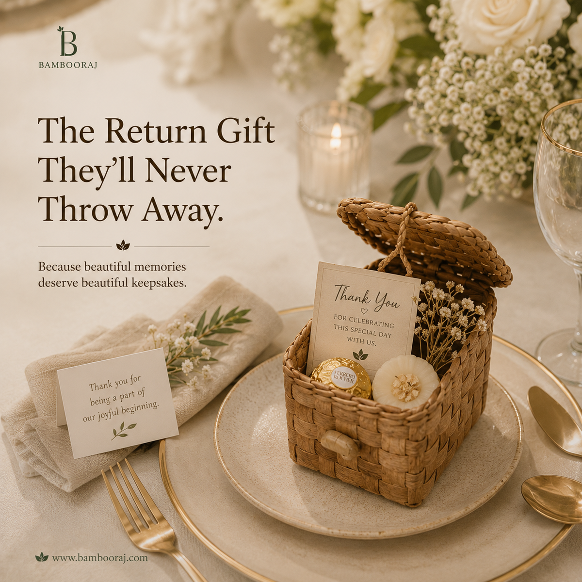 Mini Hamper Box | Sustainable Gift Box | Eco-Friendly Multipurpose Box