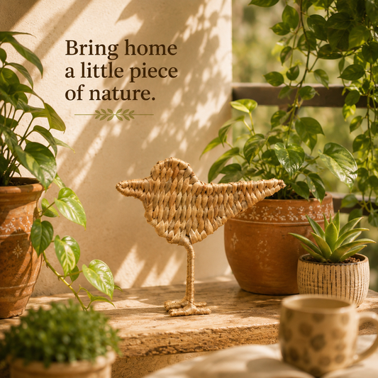 Chiraiya Bird Décor | Eco-Friendly indoor and outdoor table Decor