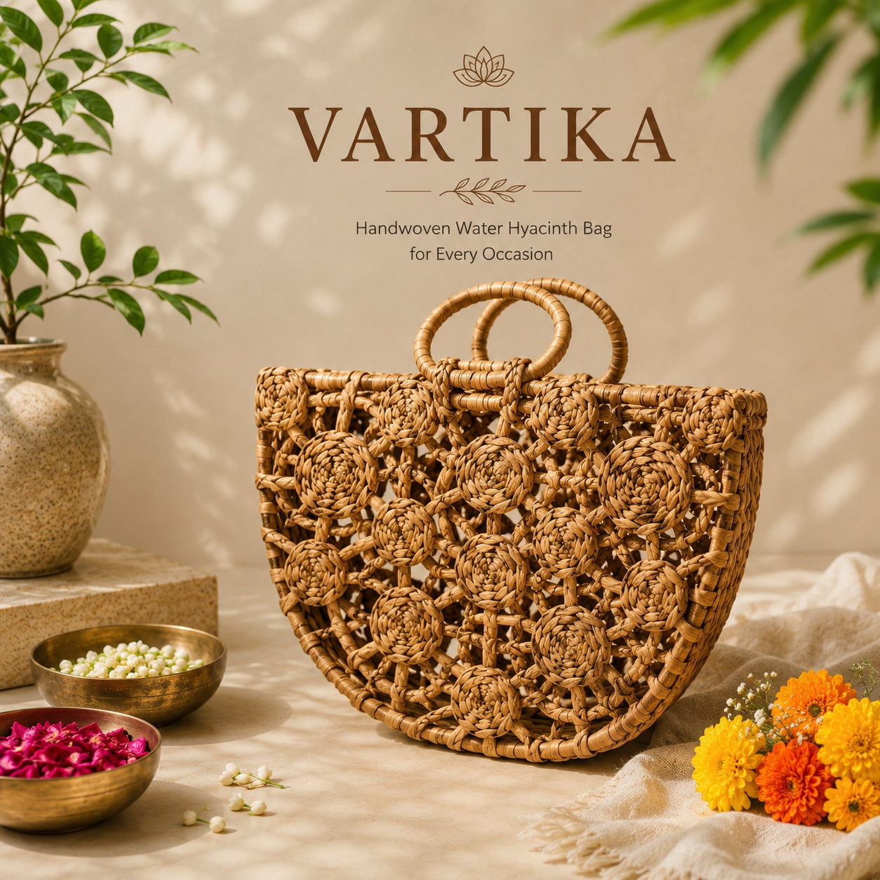 Vertika handbag  | Asthetic Chic Bag | Eco-Friendly Stylish Tote Bag