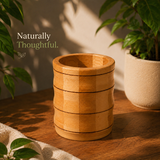 Bamboo Multi-purpose Stand | Desk Organiser | Eco-Friendly Storage Solution