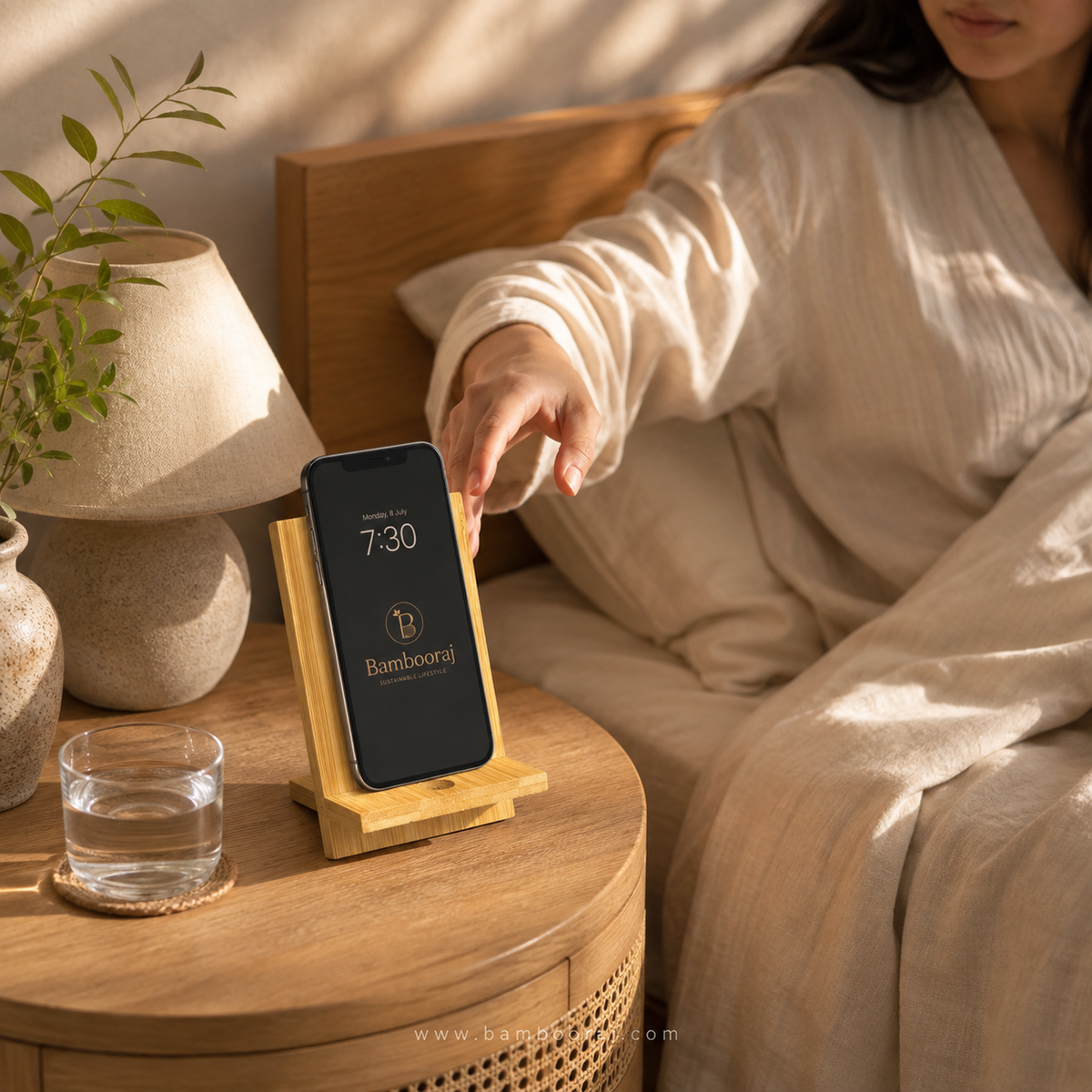 Bamboo Mobile Stand | Eco-Friendly Phone Holder | Everyday Useful Product