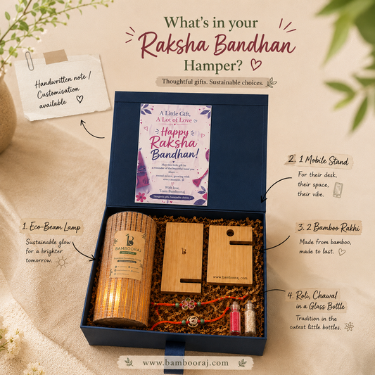 Raksha Bandhan Hamper | Sustainable Bamboo Gifts | Bambooraj