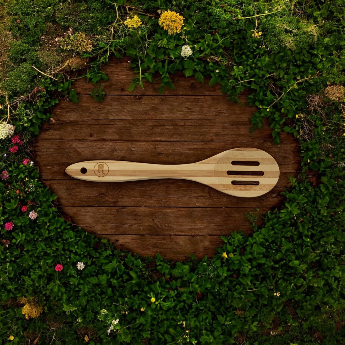 Sustainable Bamboo Spatulas | Eco-Friendly Cooking Utensils | 2-Piece Set for Kitchen