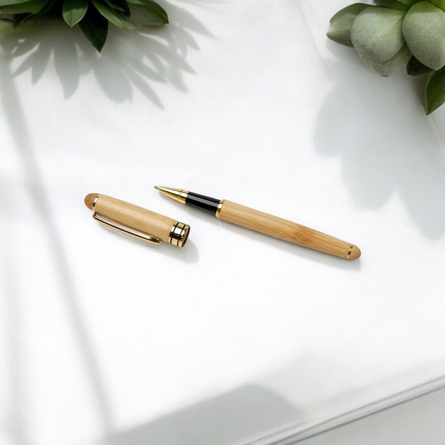 Bamboo Pen with Case | Eco-Friendly Writing Set | Sustainable & Biodegradable