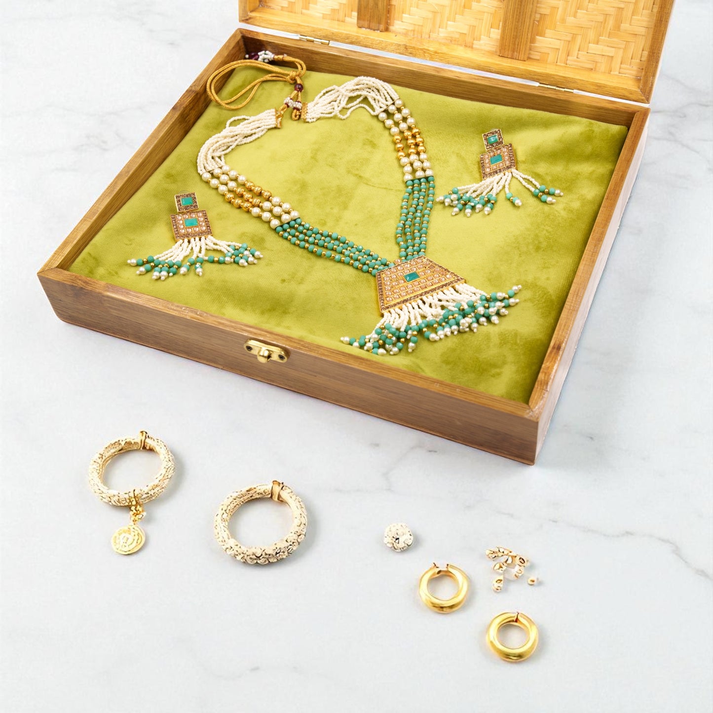 Premium Bamboo Multi-Purpose Gift Box | Elegant, Handcrafted & Sustainable Box